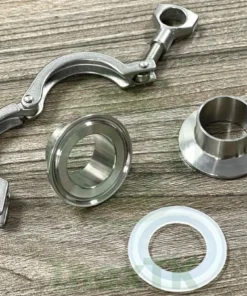 Thành phần cấu tạo của bộ clamp inox