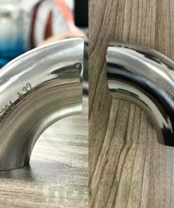 Cút vi sinh được đánh bóng với bề mặt dưới 0.8 micromet