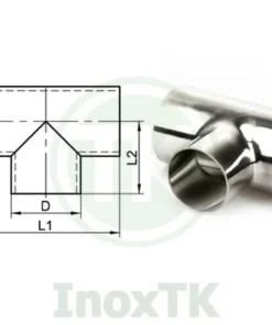 Cấu tạo tê inox vi sinh