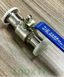 Van bi vi sinh clamp tay gạt là gì?