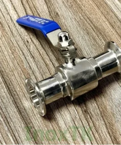 Ưu điểm của van bi vi sinh clamp tay gạt