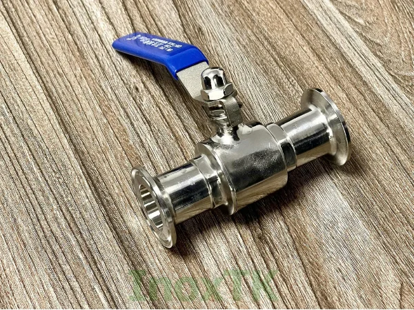 Ưu điểm của van bi vi sinh clamp tay gạt