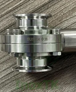 Nguyên lí hoạt động của van bướm vi sinh tay rút clamp inox