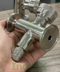 Ưu điểm của van kính thủy inox vi sinh nối clamp