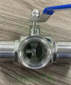 Lưu ý khi lắp đặt và vận hành van bi 3 ngã inox vi sinh tay gạt