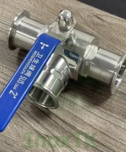 Van bi 3 ngã inox vi sinh tay gạt là gì?