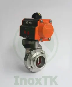 Ứng dụng van bướm inox điều khiển khí nén