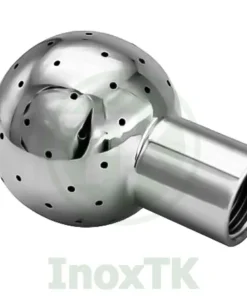 Cầu CIP cố định inox vi sinh nối ren