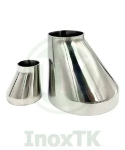 Côn thu inox vi sinh lệch tâm