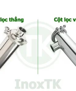 Phân biệt cột lọc inox vi sinh