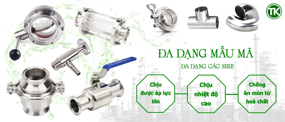 Inox TK đa dạng các mẫu mã