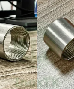 Hình ảnh thực tế của măng xông inox tại INOXTK
