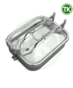 Nắp bồn chữ nhật inox vi sinh