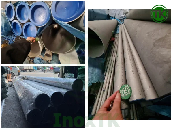Inox TK có đầy đủ các loại ống inox công nghiệp theo các tiêu chuẩn