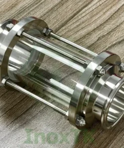Ống kính quan sát dòng chảy inox vi sinh