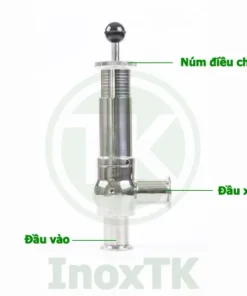 Nguyên lý hoạt động của van an toàn inox vi sinh