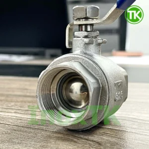 Van bi ren inox 2PC tay gạt