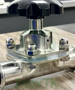 Van màng đơn inox vi sinh