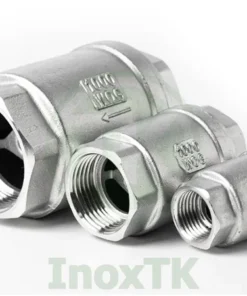 Van một chiều lò xo inox nối ren với nhiều size từ bé đến lớn