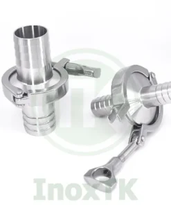 Bộ clamp đuôi chuột inox vi sinh