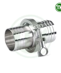 Bộ clamp đuôi chuột inox vi sinh