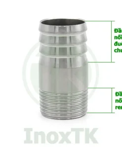 Cấu tạo của đuôi chuột ren trơn inox