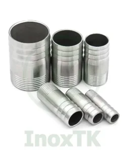 Đuôi chuột ren trơn inox