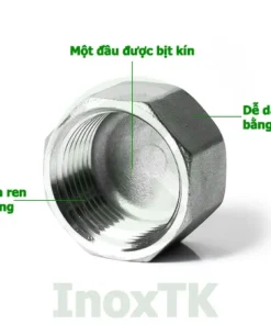 Cấu tạo của nút bịt ren trong lục giác inox