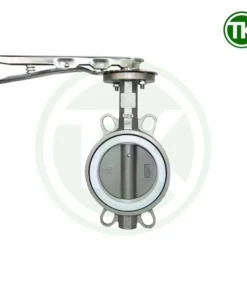 Van bướm inox tay kẹp