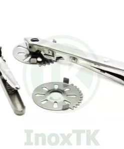 Phần tay kẹp có đĩa định vị giúp điều tiết dễ dàng hơn