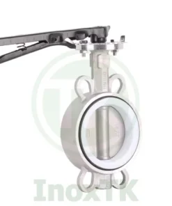 Van bướm inox tay gạt