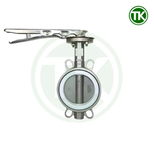 Van bướm inox tay kẹp