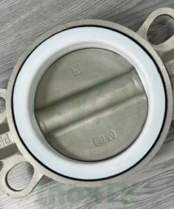 Gioăng PTFE giúp van bướm tay gạt đảm bảo được độ kín và khả năng chống chịu hoá chất cực tốt
