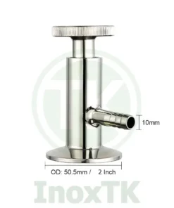 Thông số của van lấy mẫu inox vi sinh nối clamp