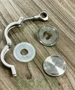 Bộ clamp mù inox vi sinh
