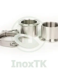 Cấu tạo của bộ clamp ren trong inox vi sinh