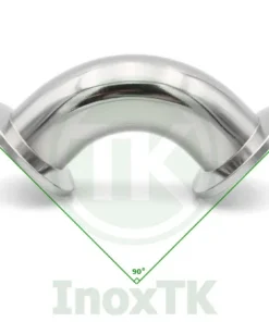 Cấu tạo cút clamp inox vi sinh