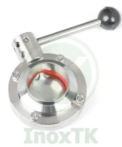 Van bướm vi sinh tay rút hàn