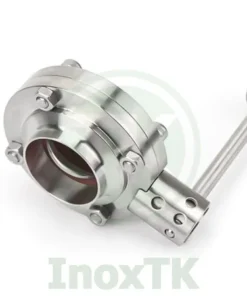 Van bướm vi sinh tay rút hàn