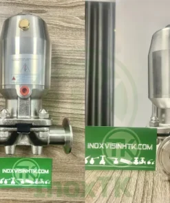 Van màng inox vi sinh điều khiển khí nén là gì?