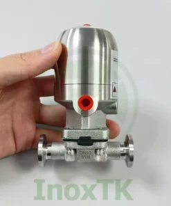 Ứng dụng thực tế của van màng khí nén inox vi sinh
