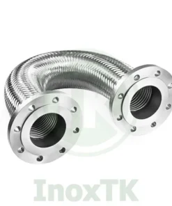 Khớp nối mềm mặt bích inox vi sinh