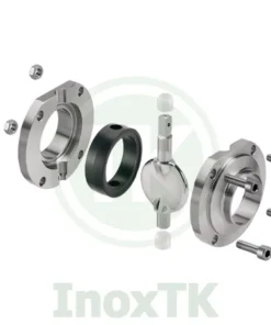 Thành phần cấu tạo của thân van bướm inox vi sinh