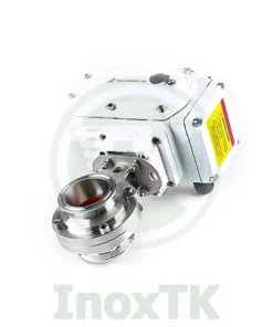 Van bướm inox vi sinh điều khiển điện