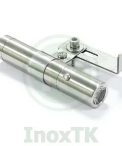 Đèn pin inox gắn kính quan sát