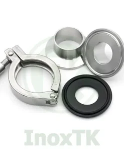 Gioăng clamp EPDM được sử dụng để lắp trong bộ clamp inox vi sinh