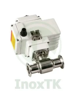 Van bi điều khiển điện inox vi sinh