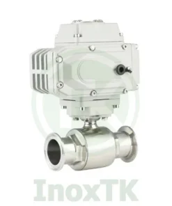 Van bi điều khiển điện inox vi sinh