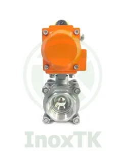 Van bi 3 mảnh điều khiển khí nén inox