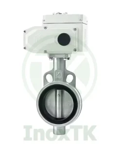 Van bướm điện inox